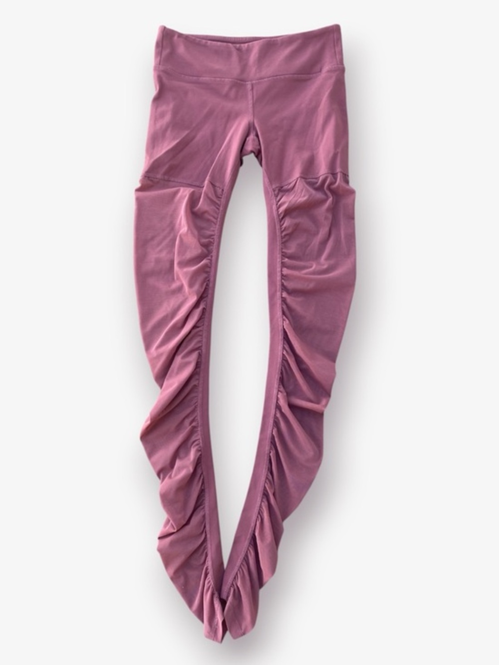 Alo Goddess Mesh Leggings in Dusty Rose Size M